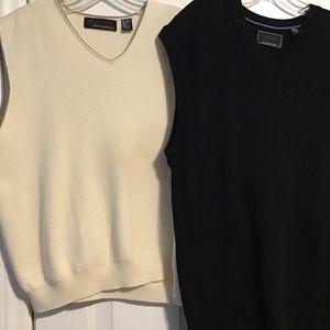Greg Norman Sweater Pair of Men’s Vests